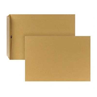 Abbildung von POSTHORN Versandtasche C5 (500 Stück), haftklebende Versandtaschen ohne Fenster, braune für die tägliche Korrespondenz, Geschäftspost und Co., 229 x 162 mm, 90g/m², Mittel