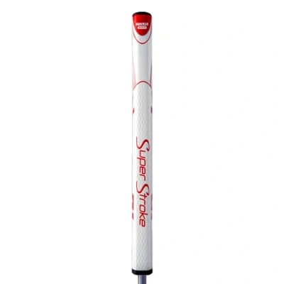Abbildung von Superstroke Zenergy 3.0 Puttergriff, 43,2 cm, Weiß/Rot