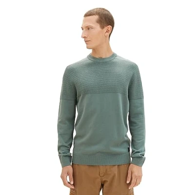 Abbildung von TOM Tailor Sweatshirt, Herren, Größe: 44, Grün