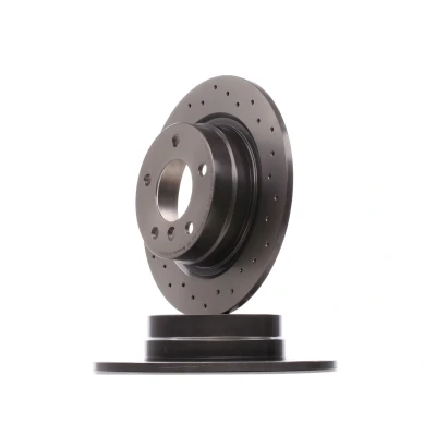 Abbildung von BREMBO XTRA LINE 08.A205.1X Bremsscheibe 296 10,5 5 voll, gelocht beschichtet hochgekohlt mit Schrauben BMW: 1 Schrägheck, 3 Limousine, Coupe