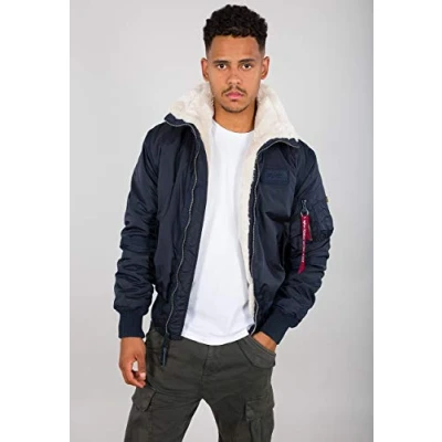 Abbildung von Alpha Industries B153 TT Winterjacke, Herren, Größe: 3XL, Blue