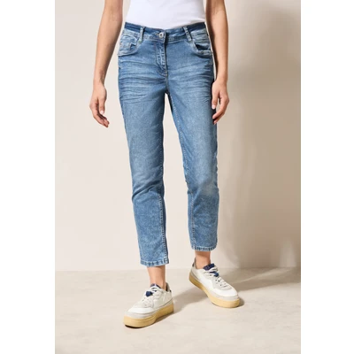 Abbildung von Cecil 7/8 Jeans &quot;Style Scarlett&quot;, Slim Fit mit Mid Waist