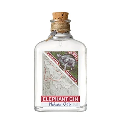Abbildung von Elephant London Dry Gin 0,5l (45% Vol) Tonic Spirituose Bar Cocktail Longdrink [Enthält Sulfite]