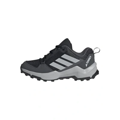 Abbildung von Adidas Terrex Unisex Hikingschuh für Kinder, Größe: 35.5, Core black/grey two/grey six Lederimitat/textil