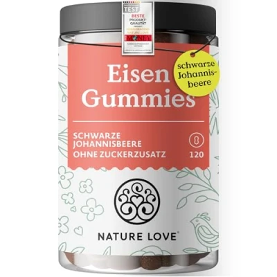 Abbildung von Eisen Gummies 120 Nature Love St