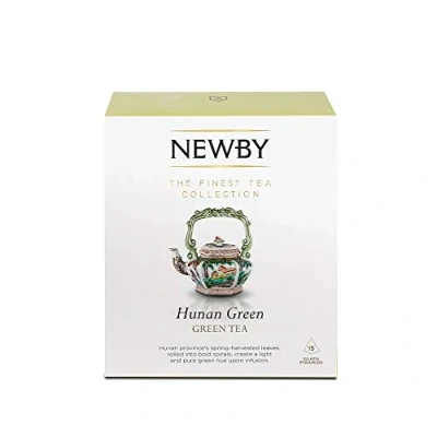 Abbildung von Newby Tea Hunan Green, chinesischer grüner Tee, 37,5g, 15 St