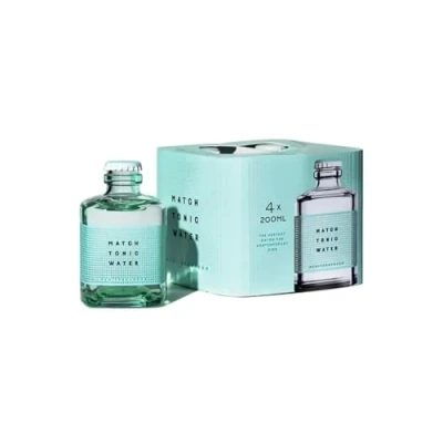 Abbildung von Getränke und Mixer 4 Einheiten Box Match Tonic Water Mediterranean Kleine Flasche 20 cl
