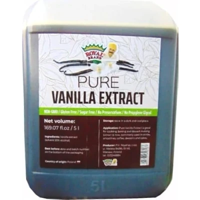 Abbildung von Royal Brand Pure Vanilla Extract, dreifach konzentriert / 3 x 5 L 169.07 fl oz