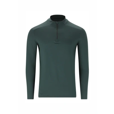 Abbildung von Endurance Midlayer Armin Langarmshirt, Herren, Größe: Large, Donkergroen