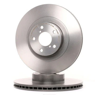 Abbildung von BREMBO COATED DISC LINE 09.9077.11 Bremsscheibe 293 24 5 innenbelüftet beschichtet SUBARU: Forester II, Outback III, Impreza II Limousine