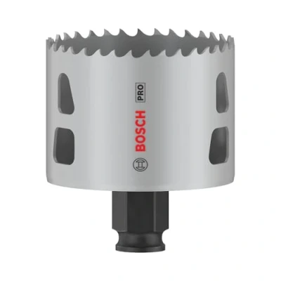 Abbildung von Bosch 1x PRO Multi Material Power Change Plus Lochsäge (für Weichholz, Trockenbauwand, Ø 65 mm, Professional Zubehör Bohrmaschine/Schrauber)