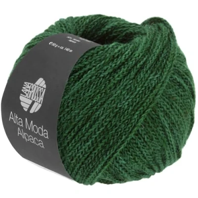 Abbildung von LANA GROSSA Alta Moda Alpaca Kettengarn aus Alpaka (Baby) Handstrickgarn 90% (Baby), 5% Schurwolle (Merino) &amp; Polyamid 50g Wolle zum Stricken Häkeln 140m Garn