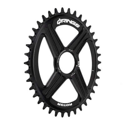 Abbildung von R ROTOR BIKE COMPONENTS Q Rings DM OVAL Chainring Q38T Black