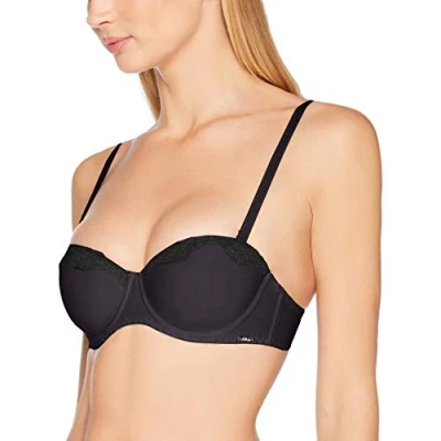 Abbildung von s.Oliver Damen Schalen abnehmbaren Trägern Vollschalen BH, Schwarz (Black 862), 80D
