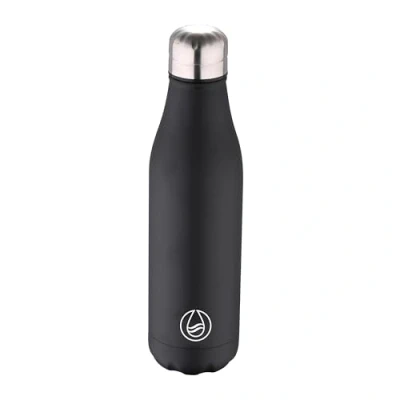Abbildung von BERGNER Thermo Bottles Wasserflasche, Schwarz, 500 ml