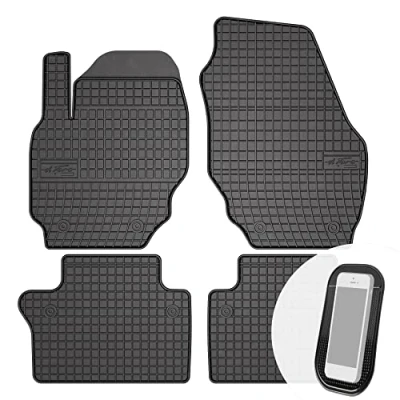 Abbildung von Gummimatten Auto Fußmatten Gummi Automatten Passgenau 4 teilig Set passend für Volvo V60 V70 XC70 S60 S80 2006 2019