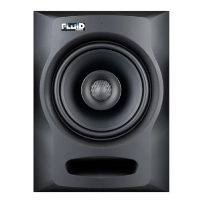 Abbildung von Fluid Audio FX80 V2 Studiomonitor (8 Zoll Koaxial Lautsprecher, 40W RMS, 2 Wege System, fortschrittliche Waveguide Technologie, professionelle Audioüberwachung, Paarweise), Schwarz