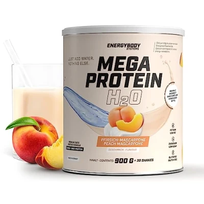 Abbildung von Mega Protein H2O Pfirsich Mascarpone