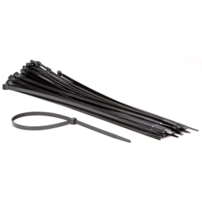Abbildung von Perel Set Nylon Kabelbinder 8,8x500 mm Schwarz, UV beständig, 50 Stück