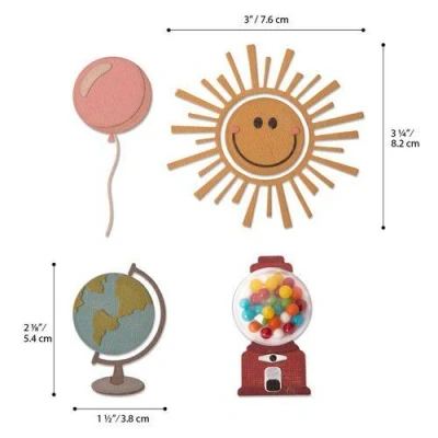 Abbildung von Thinlits Die Set 6PK Circle Play von Tim Holtz