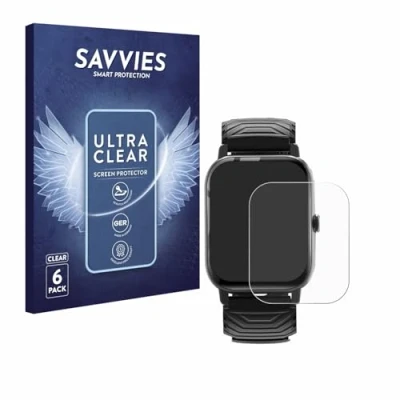Abbildung von Savvies 6 Stück Schutzfolie für Ddidbi P66E 1.85&quot; Displayschutz Folie Ultra Transparent