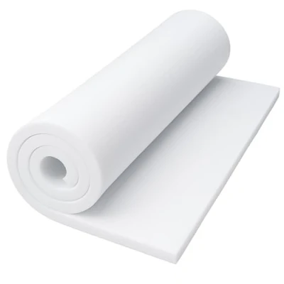 Abbildung von Schaumstoffplatte Schaumstoff Matratze mittelhart T25 Schuamstoffmatratze Topper Schaum Weiß 60x200x5cm