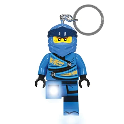 Abbildung von Lego Ninjago Legacy Schlüsselanhänger Licht Jay 76 mm große Figur