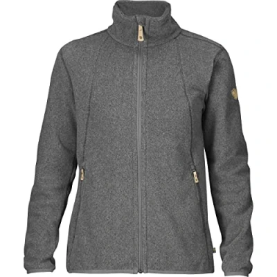 Abbildung von Fjällräven Stina Fleecejacke, Damen, Größe: Small, Grau