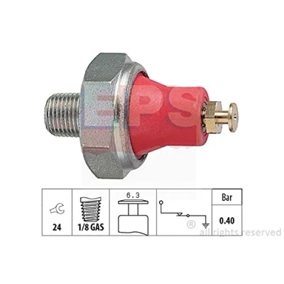 Abbildung von EPS 1.800.016 Öldruckschalter 1/8 GAS Made in Italy OE Equivalent TOYOTA: Corolla VII Compact, Land Cruiser Prado 120