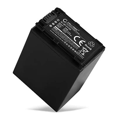 Abbildung von CELLONIC NP FV100 FV30 FV70 Akku kompatibel mit Sony FDR AX33, CX625, CX250, PJ620, AX100, CX270, CX260, AXP33, PJ810, FV70, FV50 7.2V 7.4V 3300mAh