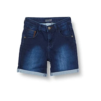 Abbildung von Minymo Jeans Shorts für Kinder, Größe: 140, Dark blue denim