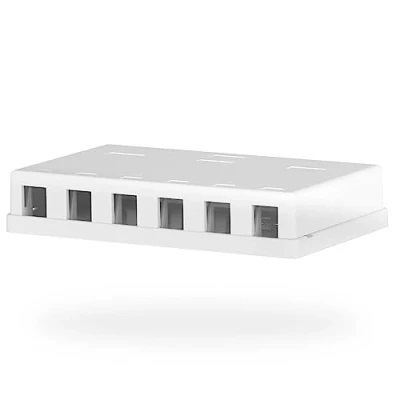 Abbildung von EFB Elektronik Keystone Anschlussbox, 6Port, Aufputz,