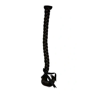 Abbildung von WIG ME UP SA101 3 Geflochtener Zopf Flechtzopf mit Clip lang 50cm Dunkelbraun