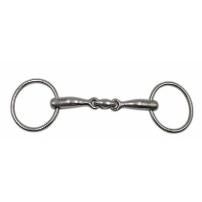 Abbildung von AMKA Wassertrense doppelt gebrochen Edelstahl massiv Stärke 14 mm