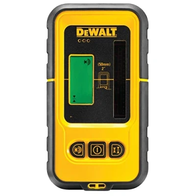 Abbildung von DeWALT DE0892, 50 m, 2 mm/m, Grün, 510 nm (&lt; 1 mW), Bezugspegel, Schwarz, Gelb