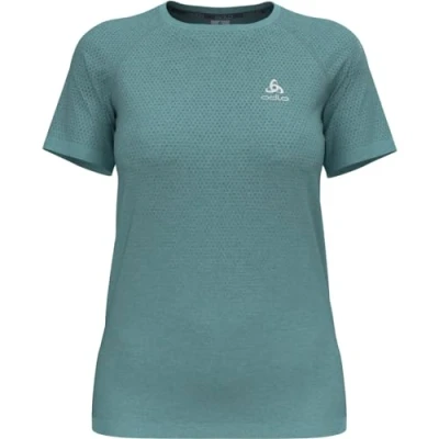 Abbildung von ODLO Laufshirt Damen Kurzarm Essential Seamless I Sport Shirt Oberteil Fitness