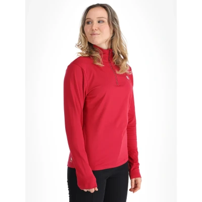 Abbildung von Dare2b Damen Women&#039;s Lowline Ii Lightweight Core Stretch Midlayer Pullover, Berry Pink, 40