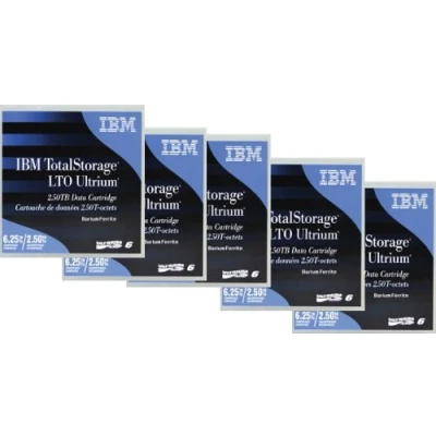 Abbildung von IBM LTO Ultrium 6 Tape Virgin (105,4 x 102 21,5 mm, LTO, 10 45 C, 80%)