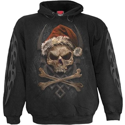 Abbildung von Spiral Rock Santa Männer Kapuzenpullover schwarz M