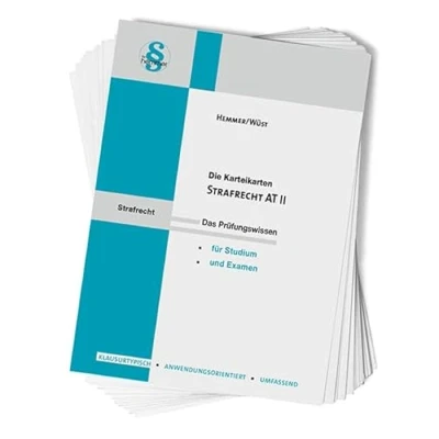 Abbildung von 32520 Karten Strafrecht AT II: Das Prüfungswissern für Studium und Examen
