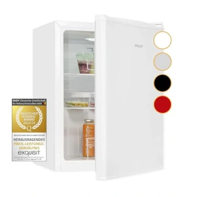 Abbildung von exquisit Kühlschrank KB60 V 090E weiss, 62 cm hoch, 45 breit, 52 L Volumen