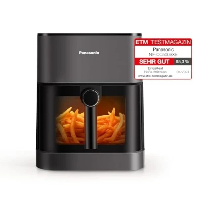 Abbildung von Panasonic Heißluftfritteuse &quot;NF CC500SXE&quot;, 1450 W