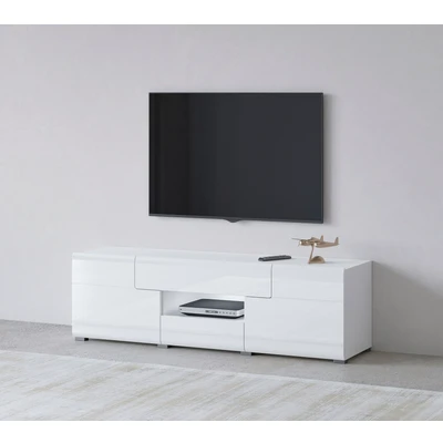 Abbildung von INOSIGN Lowboard &quot;Toledo,Breite 159cm, trendige TV Schrank mit dekorative Fräsungen&quot;, Board ohne Beleuchtung, Kommode viel Stauraum
