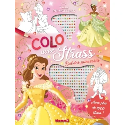Abbildung von Disney Princesses Colo Avec strass Bal des princesses: plus de 1000 !