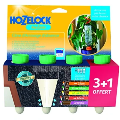 Abbildung von Hozelock 2717 3725, Funktional, Wassertank, Keramik, Polyvinylchlorid (PVC), Grün, Weiß, 4 Stück(e)