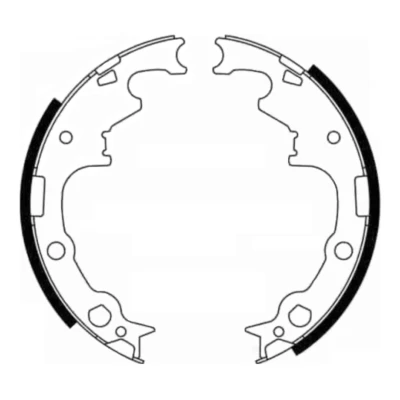 Abbildung von KRAFT 6028532 Bremsbacken 228,6 65,5 JEEP: Wrangler 2, Cherokee II, I SUV, CHRYSLER: VOYAGER 2