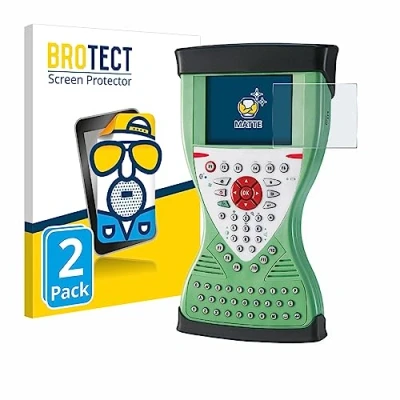Abbildung von BROTECT Entspiegelungs Schutzfolie für Leica Viva Controller CS15 (2 Stück) Matte Displayschutz Folie, Anti Reflex, Fingerprint