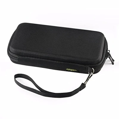 Abbildung von EasyAcc Powerbank Case Hülle EVA Hart Tasche für Anker PowerCore 20100mAh/ 20000mAh 26000mAh/ RAVPower 22000mAh/ EC Technology 22400 mAh Externer Akku, USB Kable, Kopfhörer, SD Karte, Schwarz