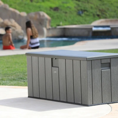 Abbildung von Lifetime Kissenbox &quot;Premium Wood&quot;, 570 Liter