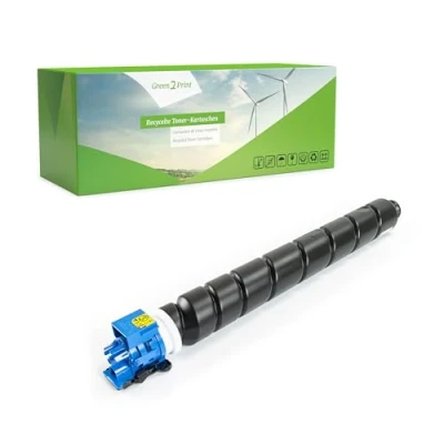 Abbildung von Green2Print Toner Cyan 20000 Seiten ersetzt Kyocera TK 8525C passend für TASKalfa 4052CI, 4053CI